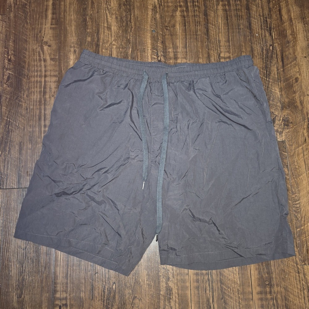Men's Athletic Shorts COOFANDY Gray Lightweight Drawstring XXL Quick Dry Gym...